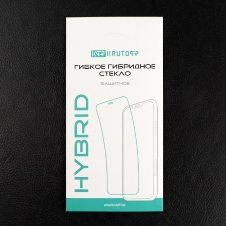 Krutoff protective glass, for Itel A48, hybrid, full glue-5