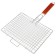 Ground grill Universal Maclay, 22x30 cm, chrome steel, for barbecue