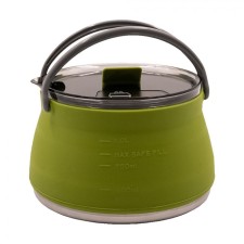 TRAMP kettle folding silicone 1 l, olive color