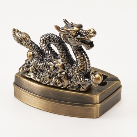 Highlight tabletop with an ashtray, gas "Dragon" 11.5 x 6 x 10 cm-2
