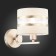 Wall lamp EVOLUCE. Sle300201-01. Almese. 1x40 W, E14, 15x20 cm, Shampan