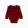 Body-kimono children with a long sleeve "Bear", burgundy color, height 56