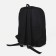 Set of a youth backpack from textiles, chopper, pencil case, bag, black color
