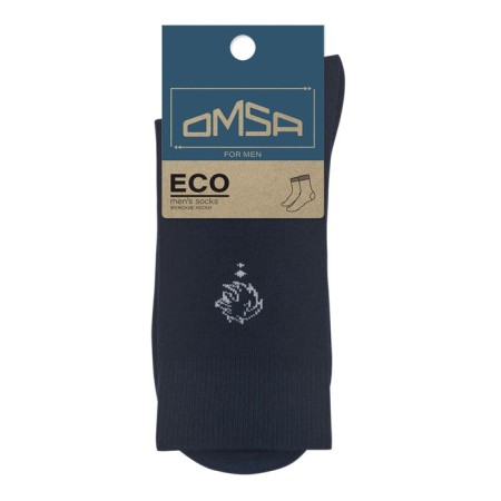 Male socks omsa eco, size 45-47, color BLU