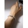 Bracelet Pearl "Bride" with rhinestones, ball No. 8.12, white color, d = 5.5 cm