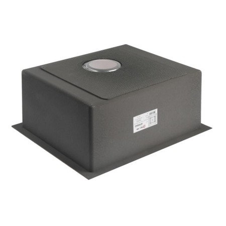 Kitchen sink Aflorn Af95043, Sredal, S = 3.0 and 0.8 mm, 50x43x20 cm, siphon, satin-3