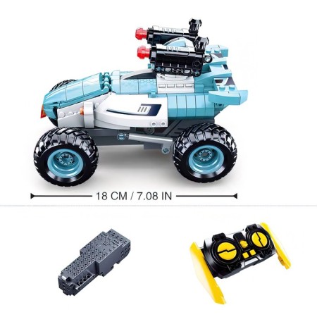 Designer Racing SUV Sluban Mesano, on the radio control, 268 details, 6+-1
