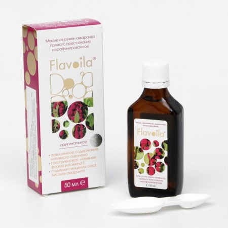 Flavia oil oil, from a direct pressing amaranth seed, 50 ml