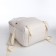 Youth backpack on lightning, 3 pockets, white color