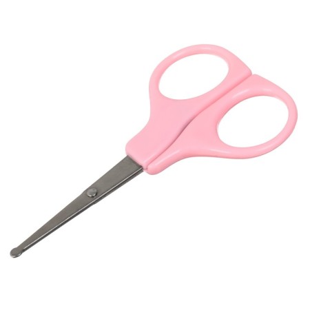 Children's manicure set (scissors, kniper, saw, tweezers), pink color-5
