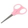 Children's manicure set (scissors, kniper, saw, tweezers), pink color