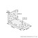 Sibrtekhi fastening corner equilateral, KUR 100 x 100 x 60 mm.