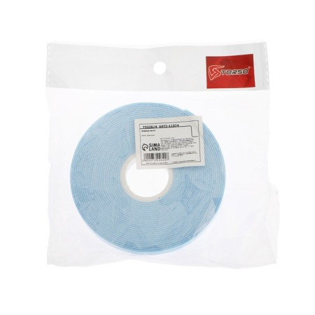 Adhesive tape Torso, bilateral, foamed, blue protective layer, 12 mm x 5 m-2