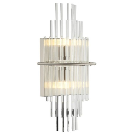 Wall lamp Eclipse 2xg9 LED 5W, size 25x15x48 cm, color nickel
