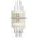 Wall lamp Eclipse 2xg9 LED 5W, size 25x15x48 cm, color nickel
