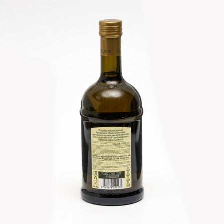 Olive olive unrefined the highest quality Colavita E.V. "Mediterranean", 1 l-1