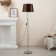 Floor lamp 2601 1x15W e27 chrome/chocolate