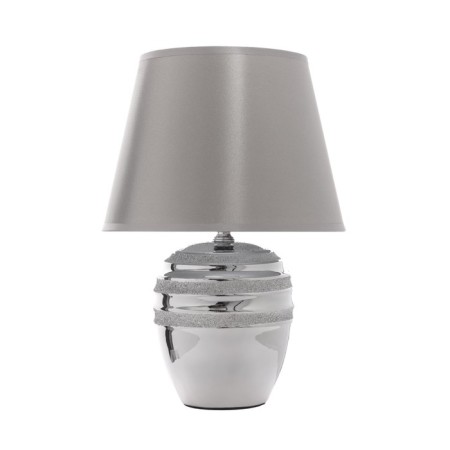 Table lamp "Servtos" E14 40W silver 22x22x34cm-5
