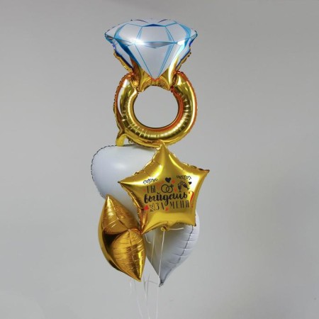 Fountain from the balls "Ring", 5 pcs.-1