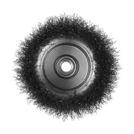 Metal brush for ushm tundra, "cup", M14, 125 mm-3