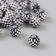 Beads for creativity plastic "Chess ball" d = 1.1 cm set 20 g