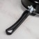 Steven Consul, 2.8 l, d = 24 cm, glass cover, plastic handle, anti -stick coating, black color