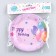 Paper plate "Happy Birthday", balls, set of 6 pcs.