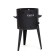 Bulava stove for a cauldron with a door, 8-10 l, d = 34 cm, metal 2 mm
