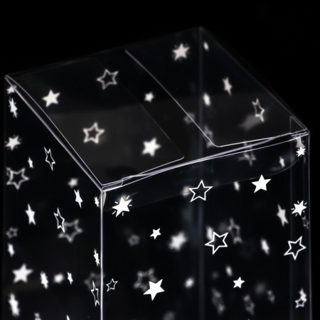 Folding box from PVC "Starfall", 12 x 7 x 7 cm-2
