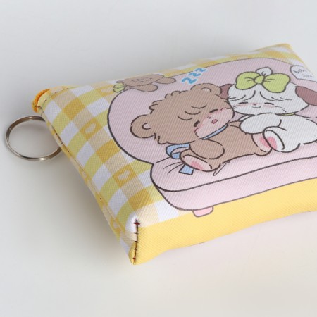 Children's wallet with a zipper, color mix-4