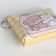 Children's wallet with a zipper, color mix