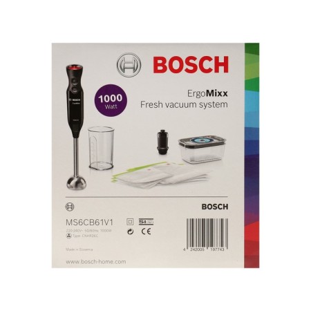 BOSCH BOSCH MS6CB61V1, submersible, 1000 watts, 0.6 l, 12 speeds, black-10