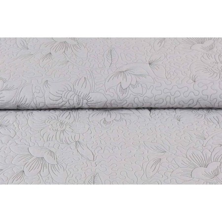 A set with a “Daisy” bedspread, size 230x250 cm, 50x70 cm - 2 pcs, color gray-1