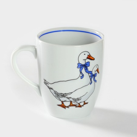Porcelain mug "Geese", 300 ml-1