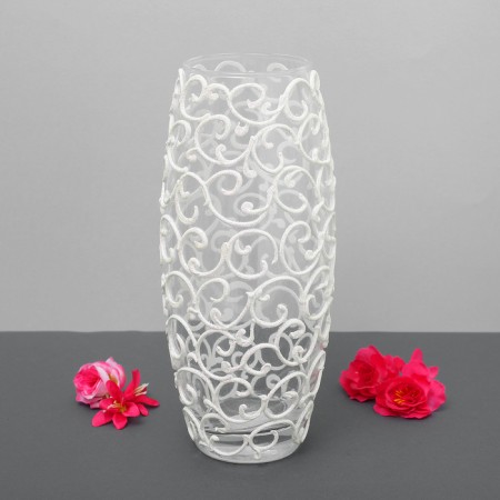 VAZ "openwork" 25 cm white-1