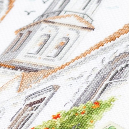 Embroidery set "on the old streets" 18 x 26-3