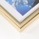 Photo frame Plastic "Rainbow" 10x15 cm, gold