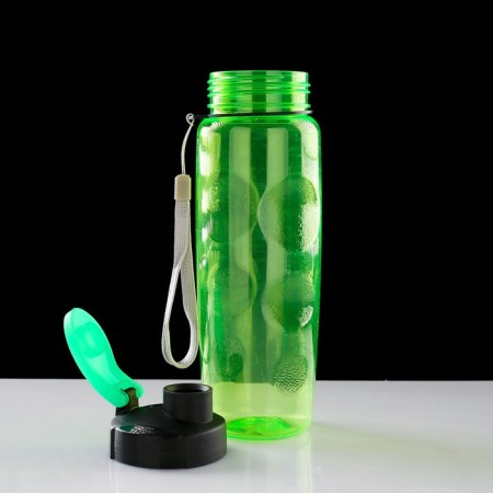 Water bottle, 650 ml, 23 x 7 cm, mix-2