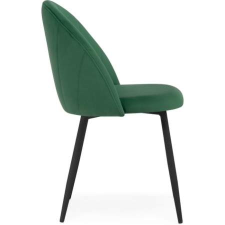 STULL OF A MARAL CARKASAS Logan Metal/velor, Black/Green 48x52x82 cm-2