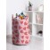 Basket for toys "Leaflet with hearts, size 35x50 cm