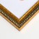 Photo frame plastic 30x40 cm gold (996)