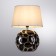 Decorative table lamp Arte Lamp Poppy A4063LT-1CC, E14, 40 W, 25x18x34 cm, chrome, black