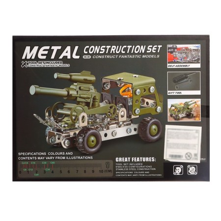 Metal designer "Missile Installation", 129 parts-2