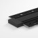 Built -in tire, 2 m Elektrostandard, Flat Magnetic, Black Color