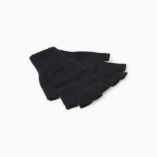 Gloves (mittens) male, black color, river 20