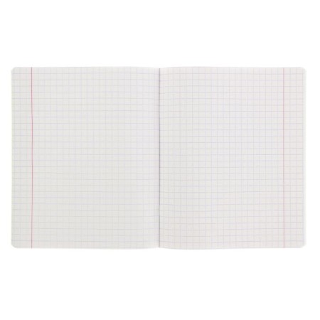 Notebook 12 sheet large cell "magnificent five", paper cover, mix-2
