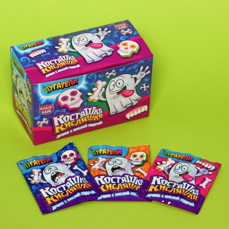 Sugar dragee with sour powder "scarecaters.-1