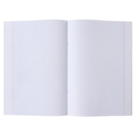 A4 notebook, 96 sheets in the NOT CLEAR cage, cover coated cardboard, VD-LK, block 60 g/m2, mix-1
