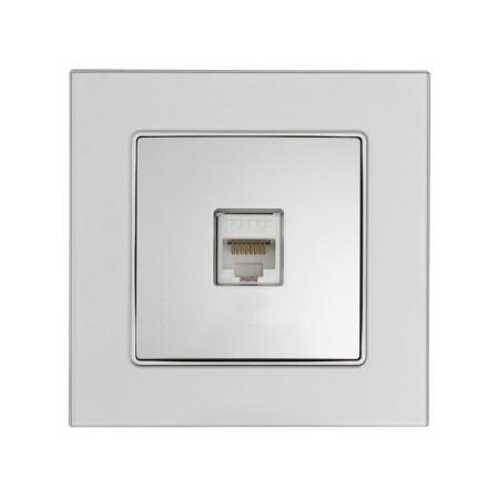 Sobck Single Single Tot Glossy Glass, Hidden, Glass, Silver-2