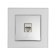 Sobck Single Single Tot Glossy Glass, Hidden, Glass, Silver